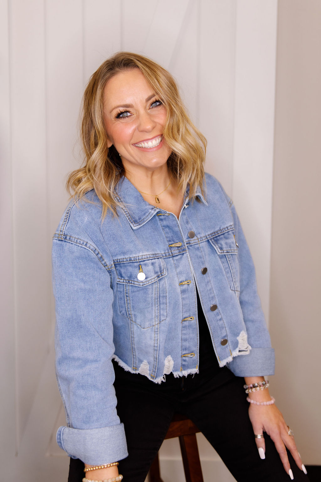 Lauren Brown - TLOREN Studio Co-Owner Lauren Brown, co-owner and professional hair stylist and makeup artist at TLOREN Studio in Woodridge, IL